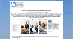 Desktop Screenshot of ccga.peopleadmin.com